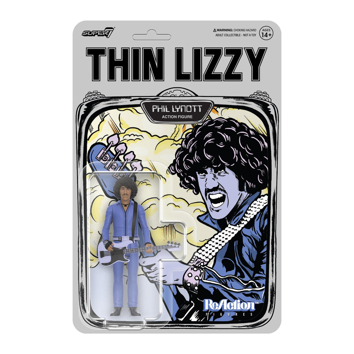 THIN LIZZY PHIL LYNOTT (JAILBREAK) REACTION FIGURE WAVE 2