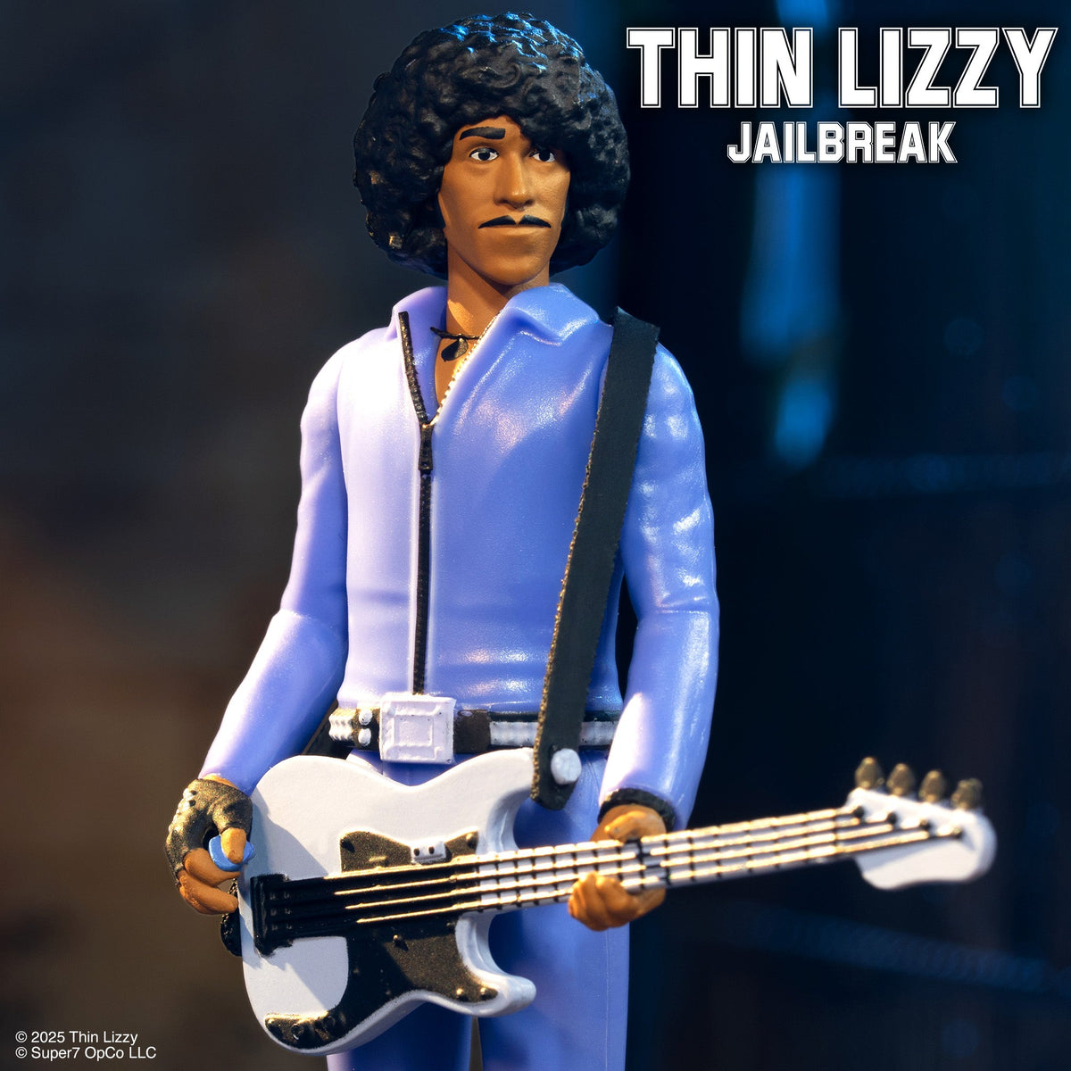 THIN LIZZY PHIL LYNOTT (JAILBREAK) REACTION FIGURE WAVE 2