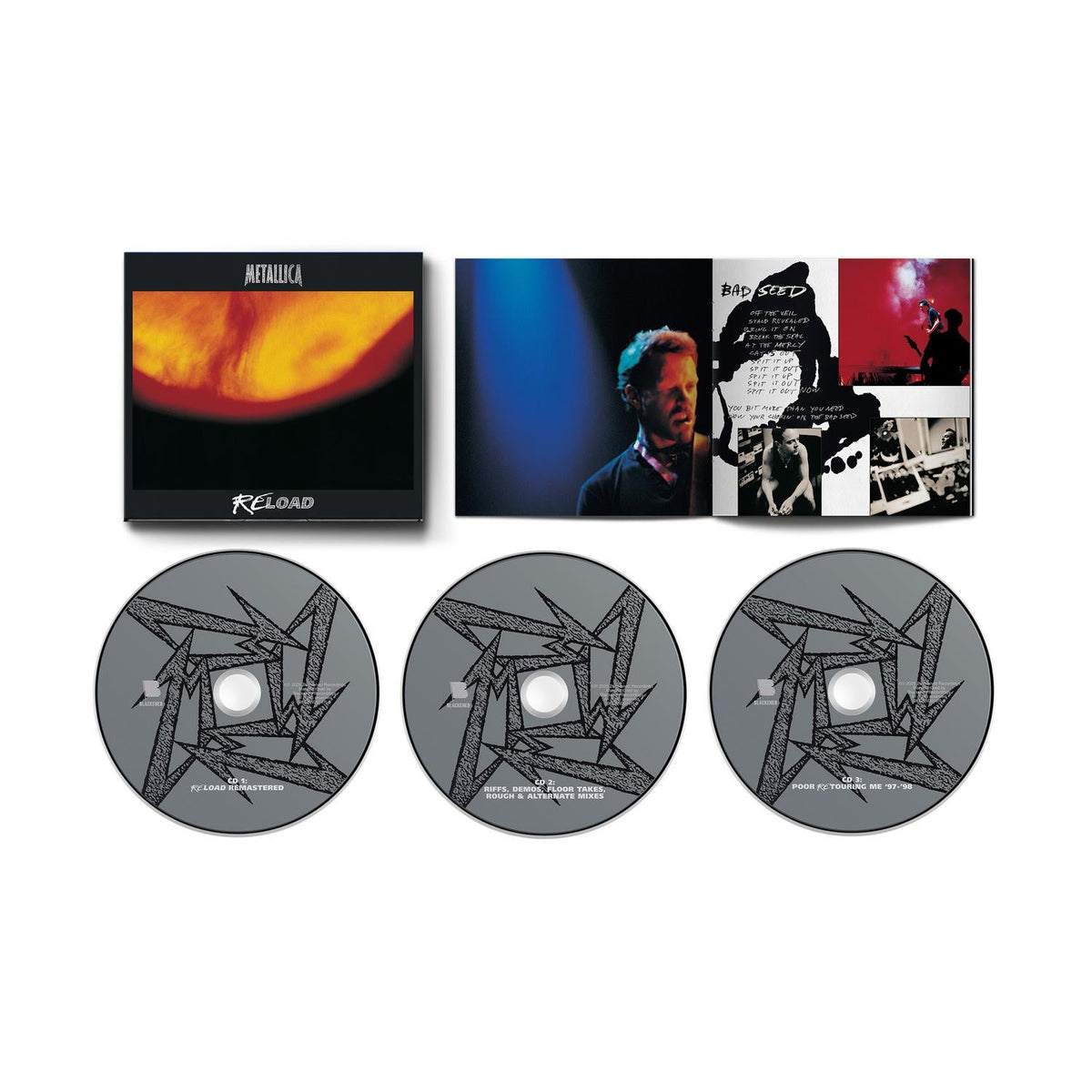 METALLICA 'RELOAD' 3CD (Remastered, Expanded Edition) – Metal Edge