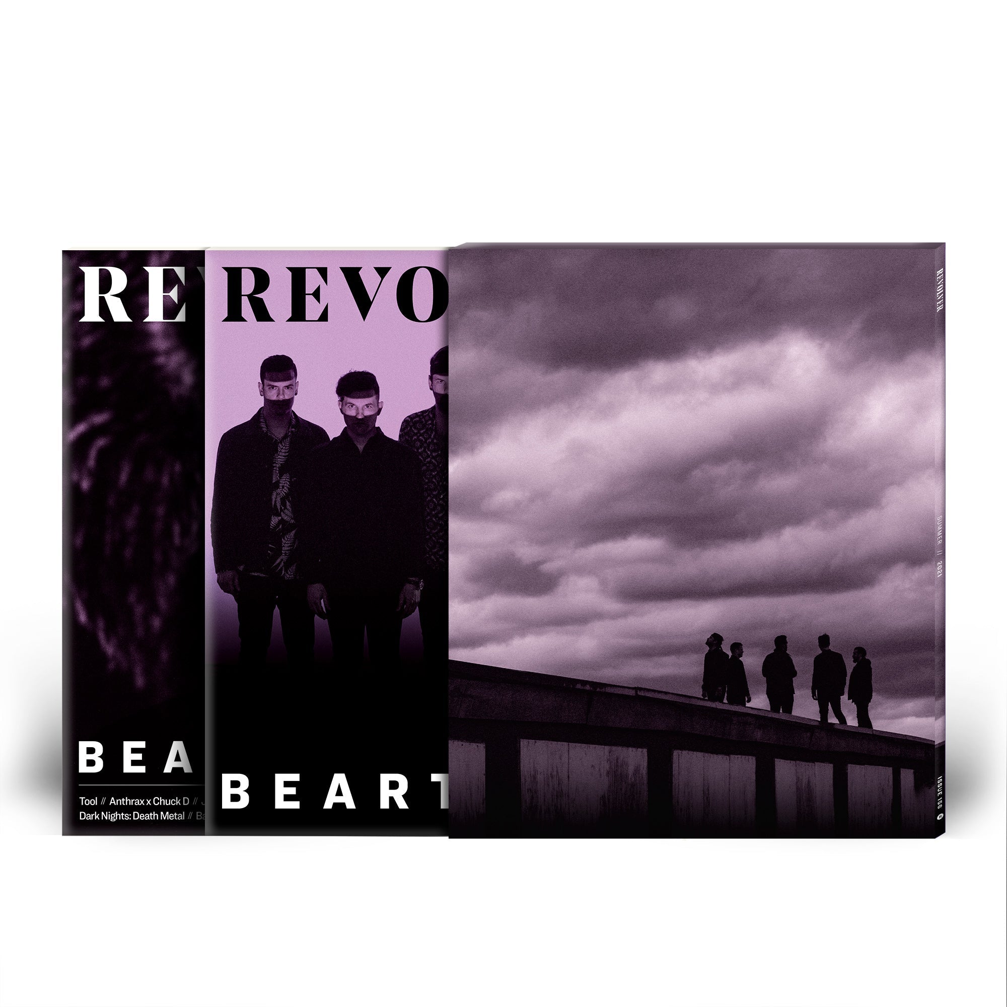 REVOLVER x BEARTOOTH SUMMER 2021 ISSUE DOUBLE SLIPCASE & EXCLUSIVE PURPLE 7" BUNDLE - ONLY 500 AVAILABLE