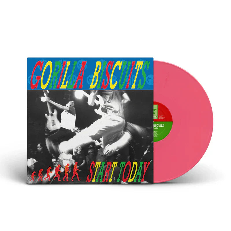 GORILLA BISCUITS 'START TODAY' LP (Colored Vinyl)