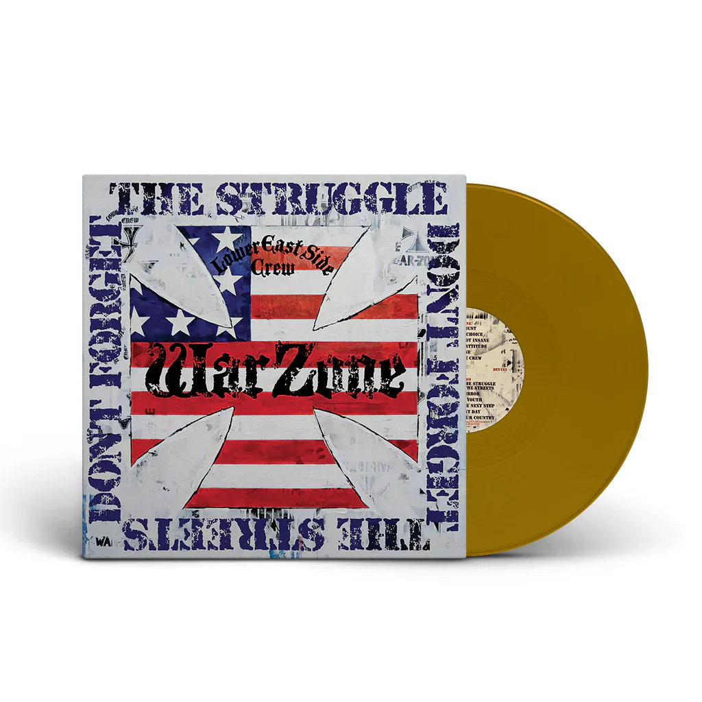 WARZONE ‘DON'T FORGET THE STRUGGLE DON'T FORGET THE STREETS' LP (Colored Vinyl)