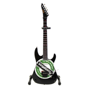 SLAYER - JEFF HANNEMAN - GREEN HEINEKEN LOGO MINI GUITAR