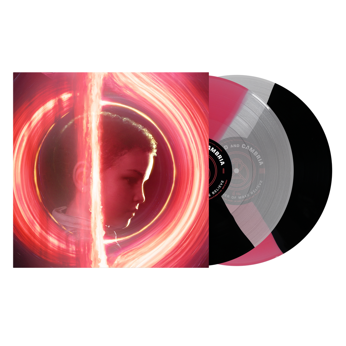 COHEED AND CAMBRIA ‘THE FATHER OF MAKE BELIEVE’ 2LP (Limited Edition – Only 1000 Made, Clear, Black, & Magenta Tri-Color Vinyl)