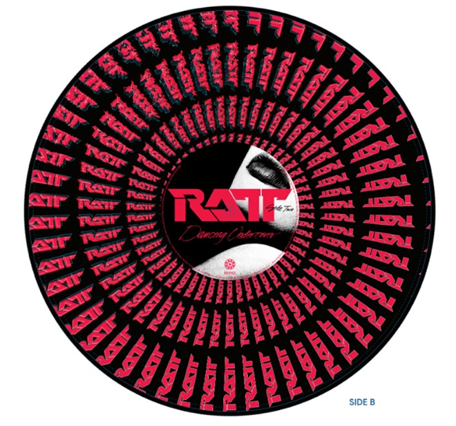 RATT 'DANCING UNDERCOVER' LP (40th Anniversary, Limited, Zoetrope Vinyl)