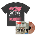 SPIRITUAL CRAMP ‘RUDE’ LP (Exclusive – Limited to 500, Orange Marble Vinyl) + ALT PRESS EXCLUSIVE T-SHRIT