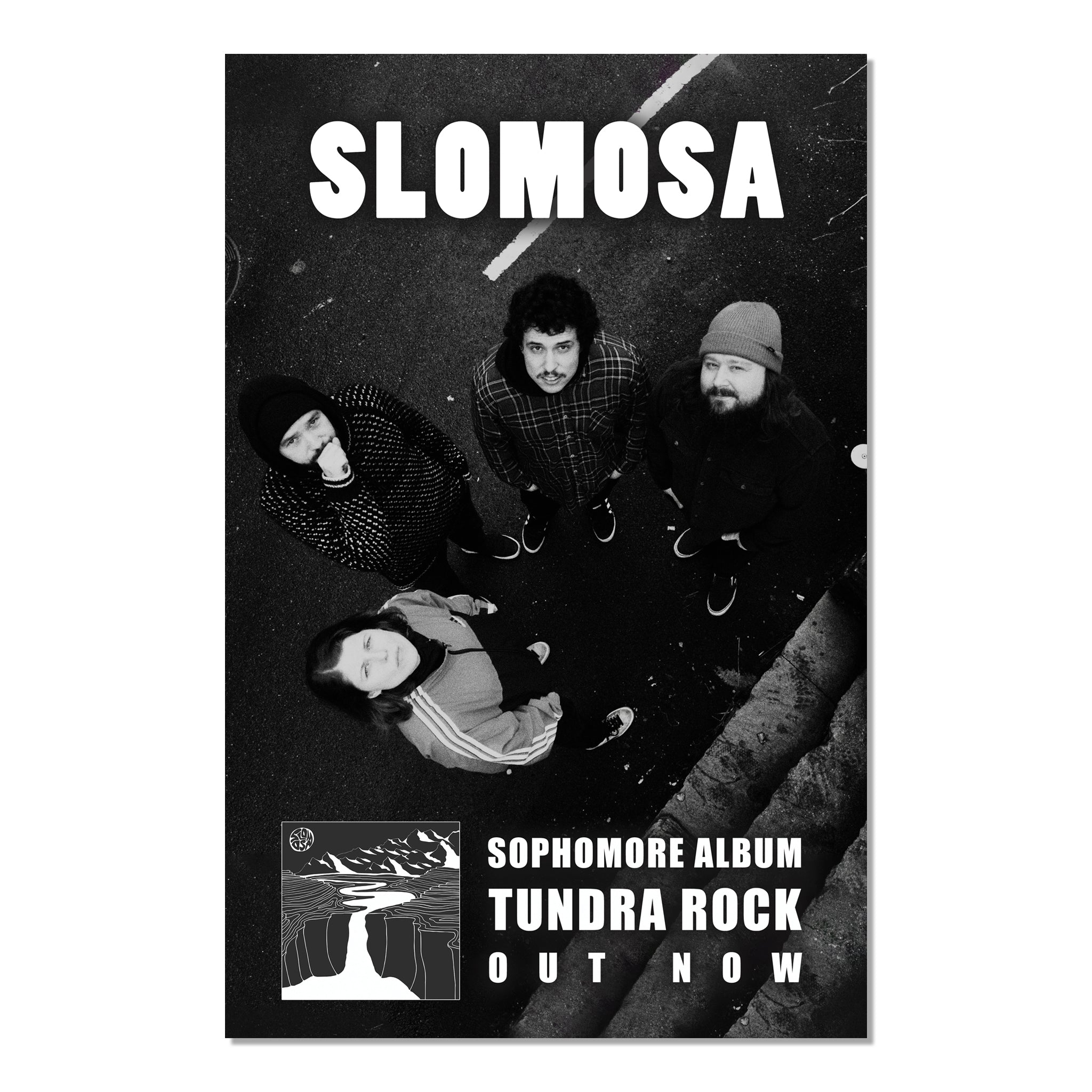 SLOMOSA 'TUNDRA ROCK' LP (Clear Smoke Vinyl)