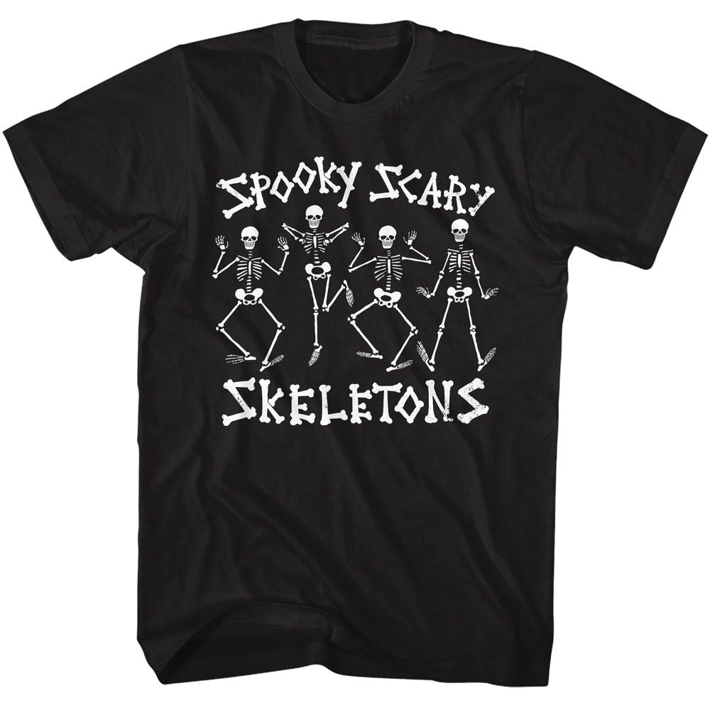 SPOOKY SCARY SKELETONS - SSS DANCING SKELETONS SHIRT