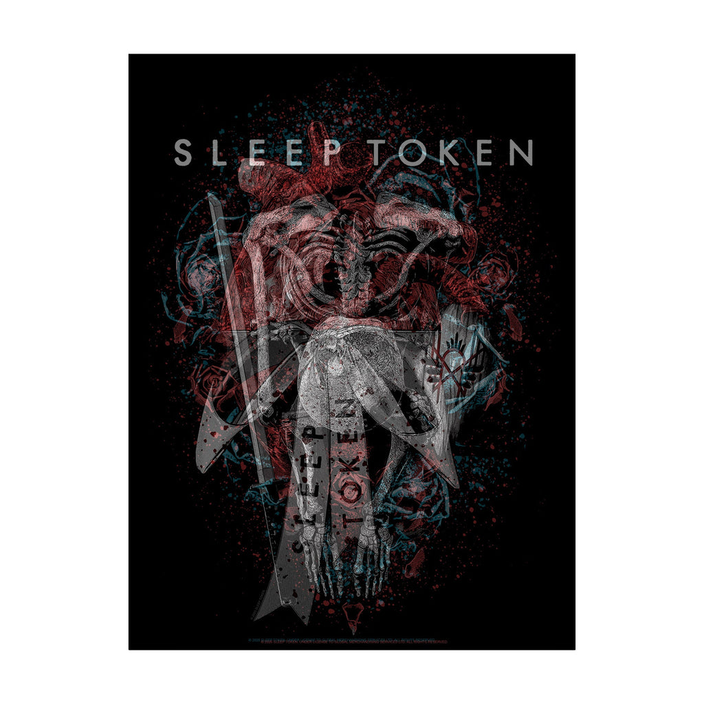 SLEEP TOKEN 'LOVE/VESSEL' LENTICULAR POSTERS