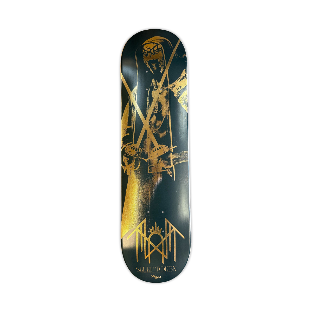 SLEEP TOKEN "EVEN IN ARCADIA" EXCLUSIVE FOIL SKATE DECKS