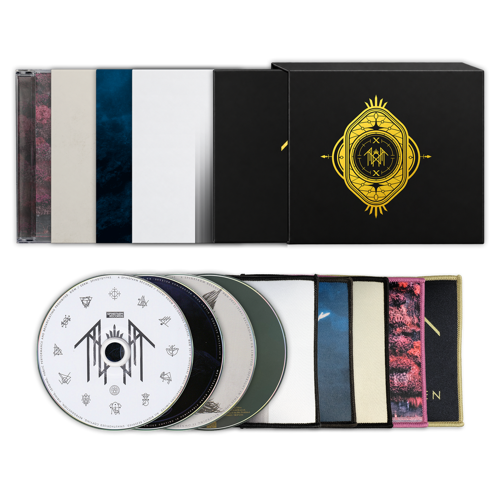 SLEEP TOKEN 10TH ANNIVERSARY CD BOX SET w/ EXCLUSIVE PATCHES