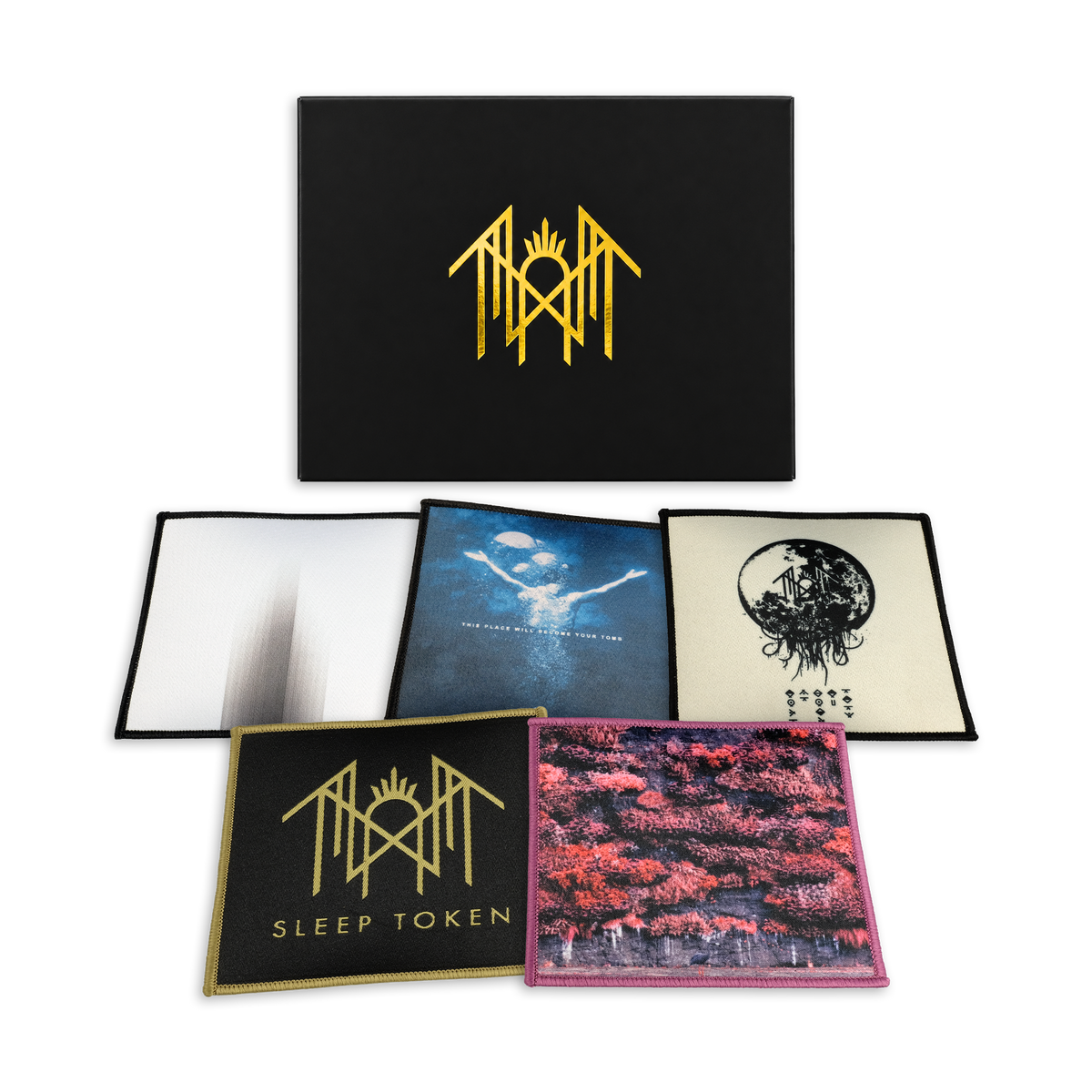 SLEEP TOKEN 10TH ANNIVERSARY CD BOX SET w/ EXCLUSIVE PATCHES