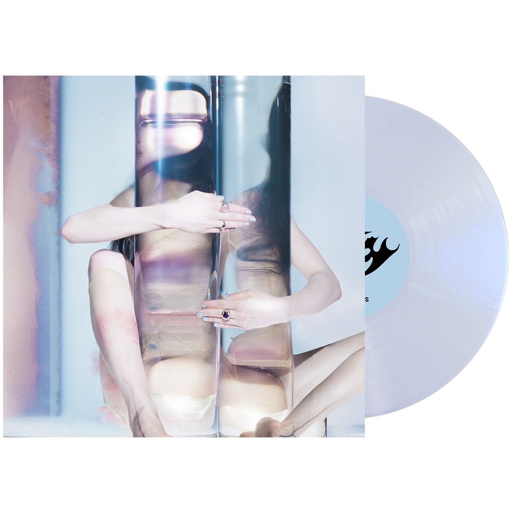 POPPY 'EMPTY HANDS' LP (Iridescent White w/ Blue Marble Vinyl)