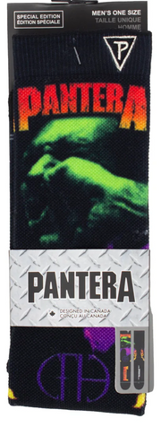 PANTERA 'VULGAR DISPLAY OF POWER' DYE SUBLIMATION CREW SOCKS