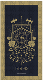 SLEEP TOKEN 'EMERGENCE' BEACH TOWEL (32"x 63")