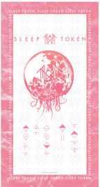 SLEEP TOKEN 'SUMMONING WHITE' BEACH TOWEL (32"x 63")