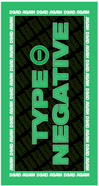 TYPE O NEGATIVE 'DEAD AGAIN' BEACH TOWEL (32"x 63")