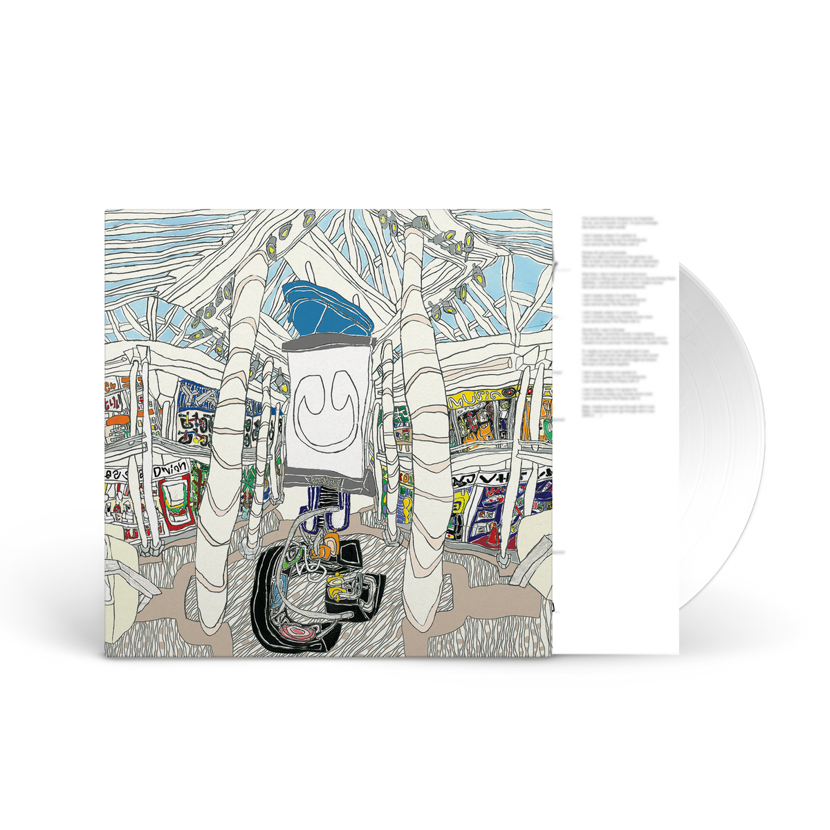 UNDERSCORES 'U' LP (Clear Vinyl)