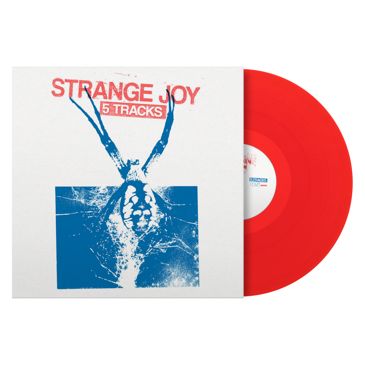 STRANGE JOY ‘5 TRACKS’ 12" EP (Limited Edition – Only 100 Made, Red Vinyl)