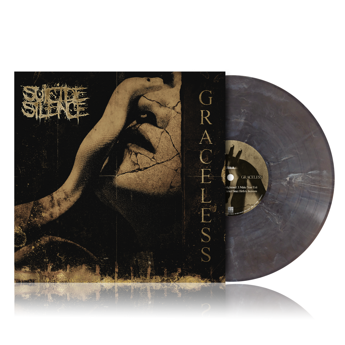 SUICIDE SILENCE ‘GRACELESS’ LP (Exclusive – Limited to 300, Mineral Vinyl)