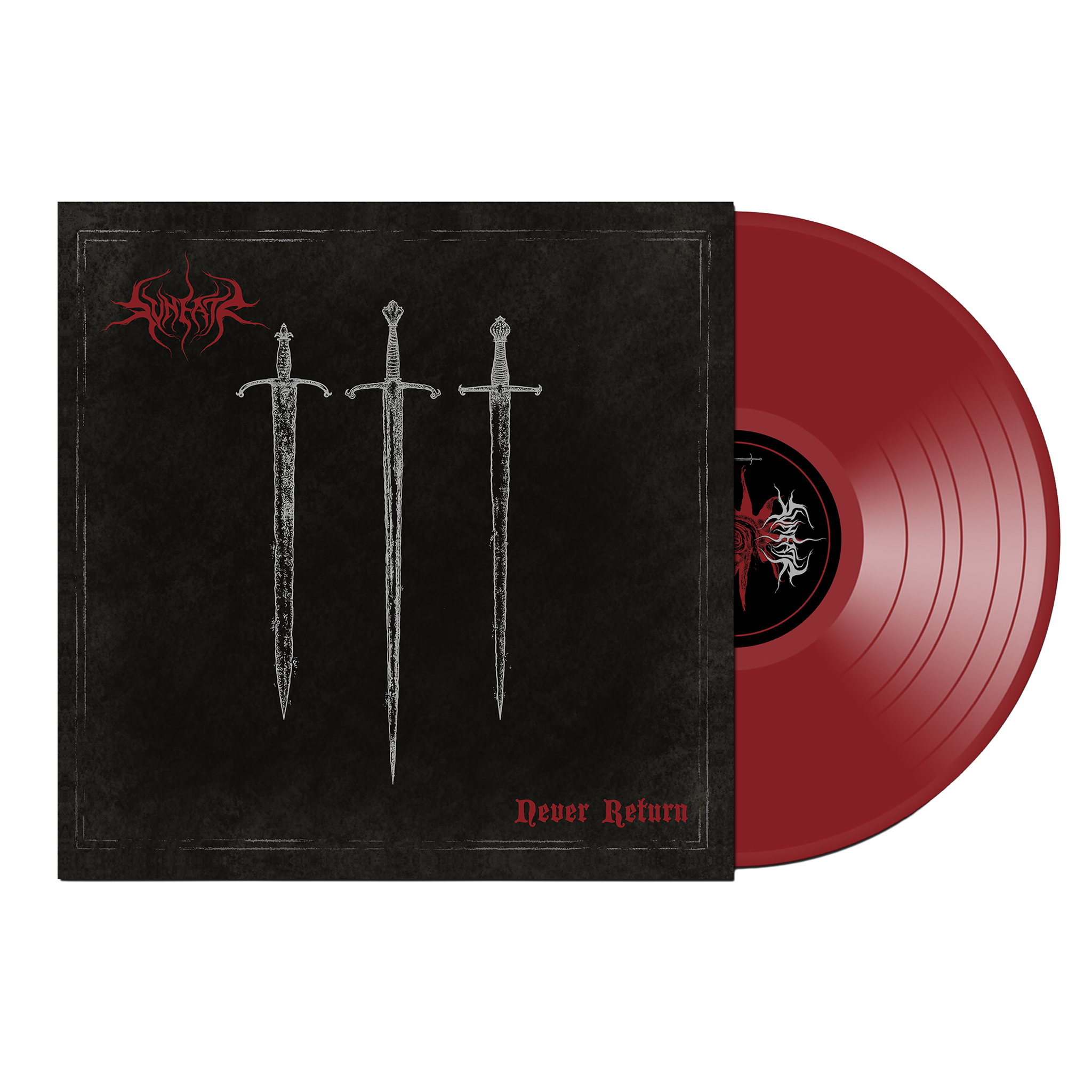 SVNEATR 'NEVER RETURN' LP (Red Vinyl)