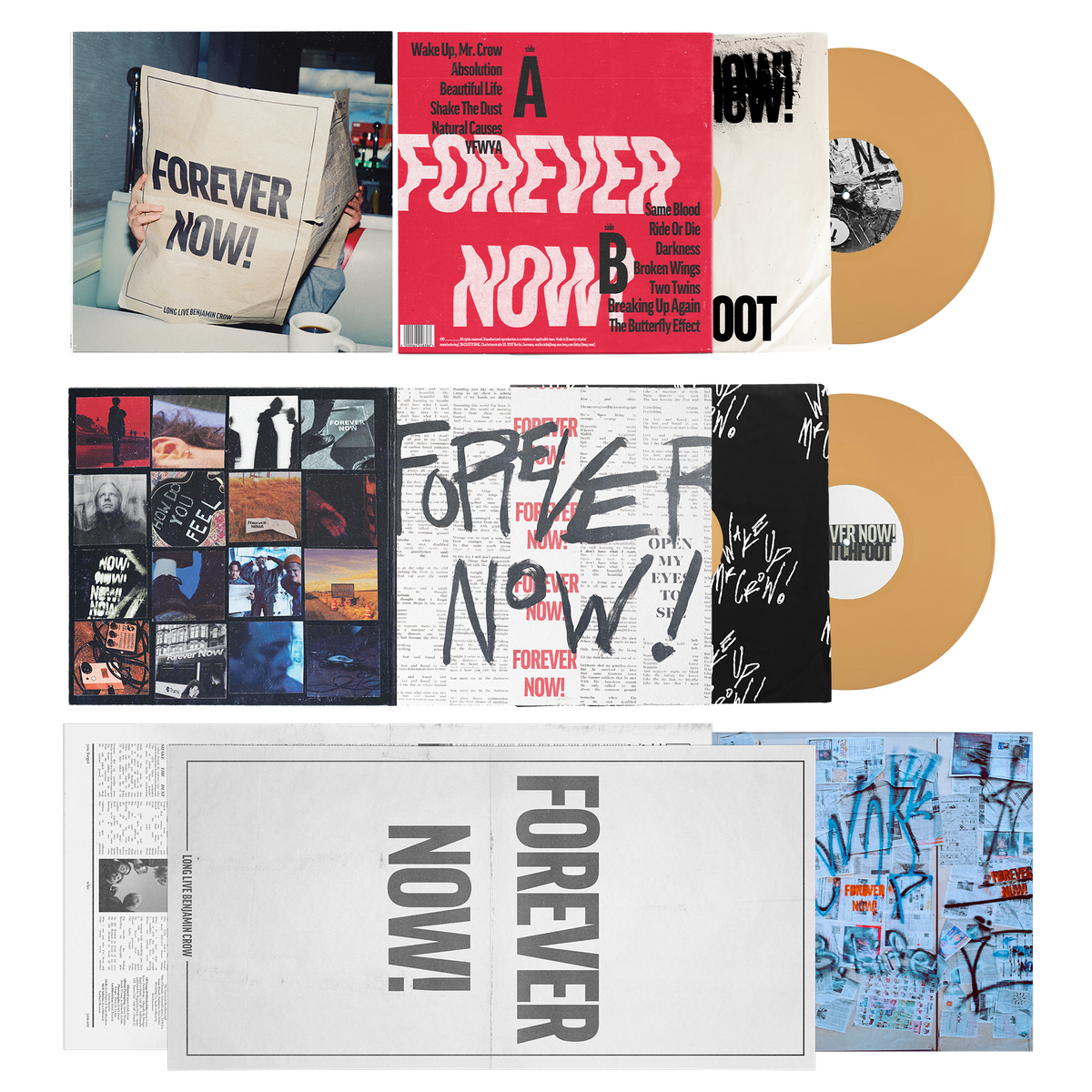SWITCHFOOT ‘FOREVER NOW’ LP (Exclusive – Limited to 300, Custard Vinyl)