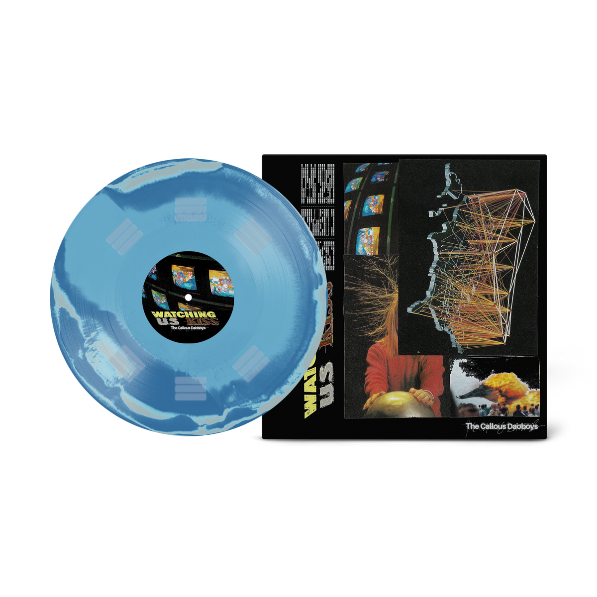 THE CALLOUS DAOBOYS ‘GIGANTIC PARASITE TONGUE/WATCHING US KISS’ 10" (Exclusive – Limited to 200, Frostbite Glass Vinyl)