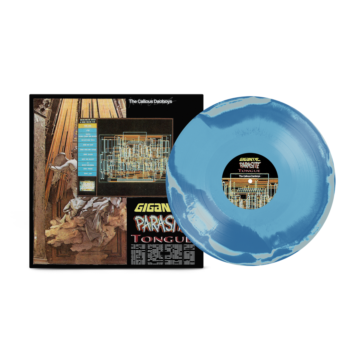 THE CALLOUS DAOBOYS ‘GIGANTIC PARASITE TONGUE/WATCHING US KISS’ 10" (Exclusive – Limited to 200, Frostbite Glass Vinyl)