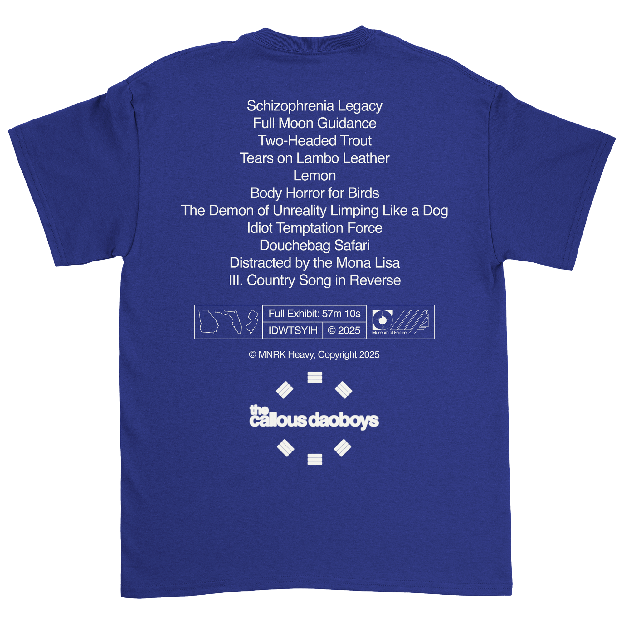 THE CALLOUS DAOBOYS TITLE T-SHIRT