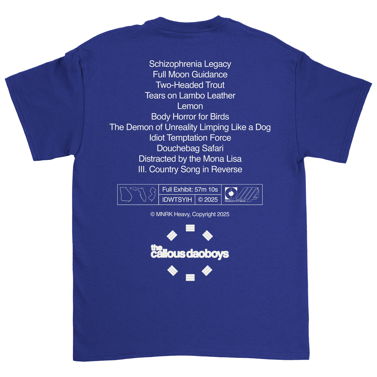 THE CALLOUS DAOBOYS TITLE T-SHIRT