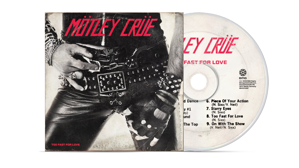 MOTLEY CRUE ‘TOO FAST FOR LOVE’ 45TH ANNIVERSARY DELUXE BOX SET