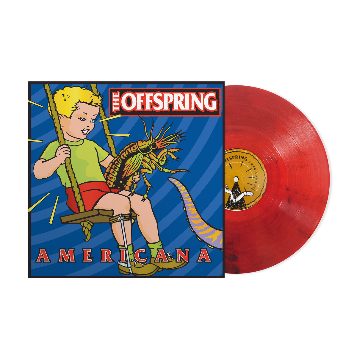 THE OFFSPRING ‘AMERICANA’ LP (Limited Edition – Only 500 Made, Red Smoke Vinyl)