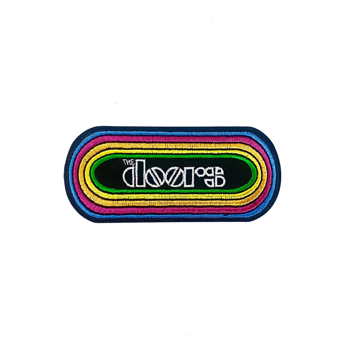 THE DOORS KMET LOGO EMBROIDERED PATCH
