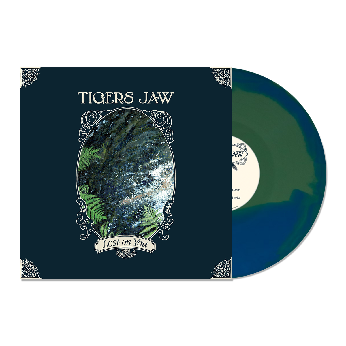 TIGERS JAW ‘LOST ON YOU’ LP (Exclusive – Limited to 300, Blue & Green Swirl Vinyl)