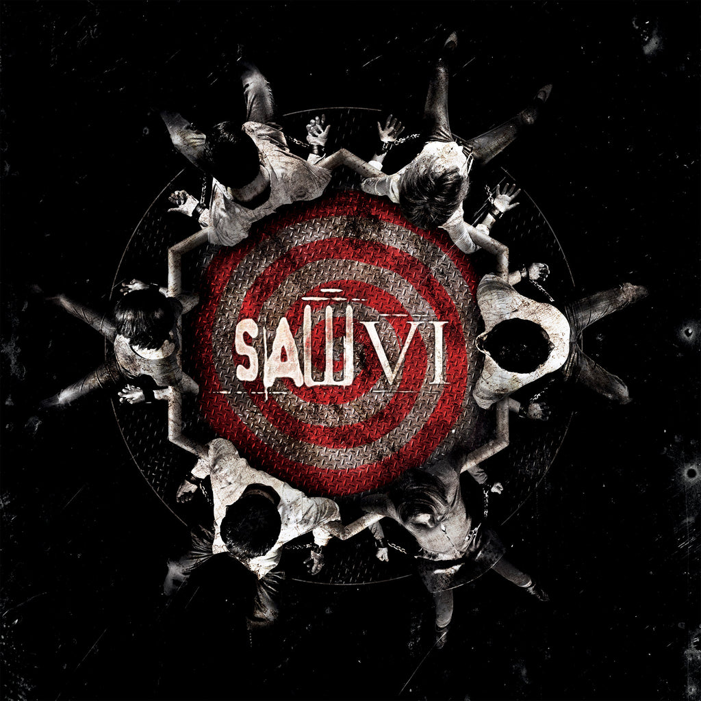 SAW VI SOUNDTRACK 2LP (Exclusive – Limited to 300, "Sawblade" Clear with Blood Red Splatter Vinyl)