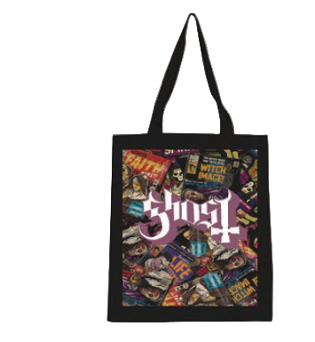 GHOST 'MAGAZINES' TOTE BAG