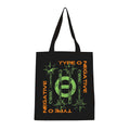 TYPE O NEGATIVE 'SPIKED CLUB' TOTE BAG