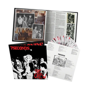 7SECONDS ‘THE CREW’ LP (Deluxe,White w/Black and Red Splatter Vinyl)