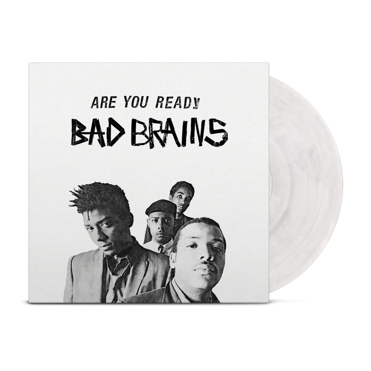 BAD BRAINS ‘ARE YOUY READY: THE FIRST RECORDINGS (INNER EAR 1979)’ LP (Exclusive – Limited to 400, Translucent White w/ Vaseline Vinyl)