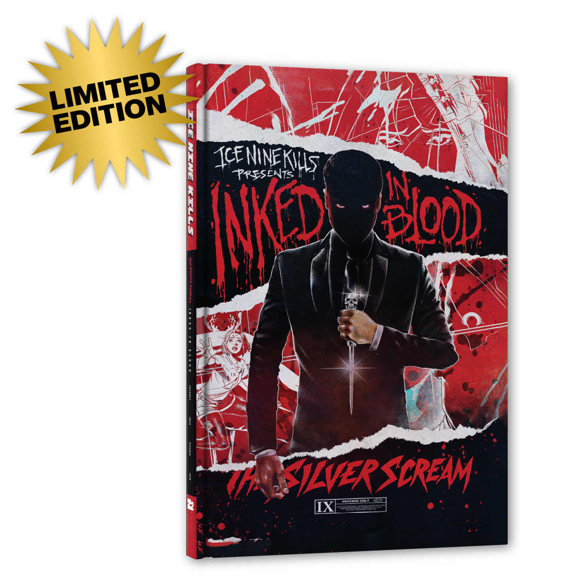 ICE NINE KILLS: INKED IN BLOOD - THE SILVER SCREAM (SDCC LIMITED EDITION VARIANT)