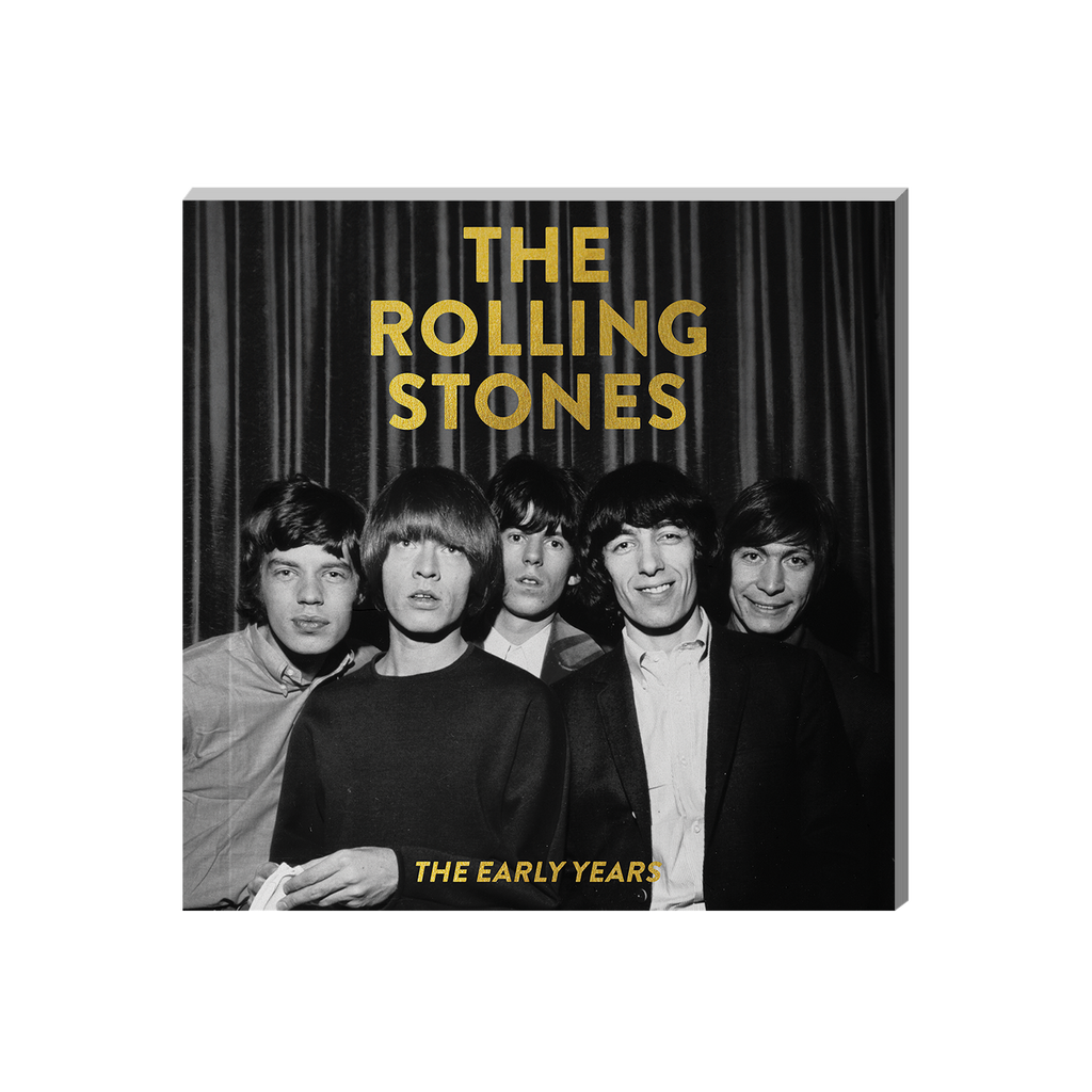 THE ROLLING STONES x GOLDMINE "EARLY YEARS" SPECIAL COLLECTOR’S EDITION SOFTCOVER BOOK w/4 LPS IN HEAVY DUTY NUMBERED BOX (Limited Edition – Only 300 Box Sets Made)