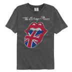 ROLLING STONES - PAINTED UK TONGUE SHIRT