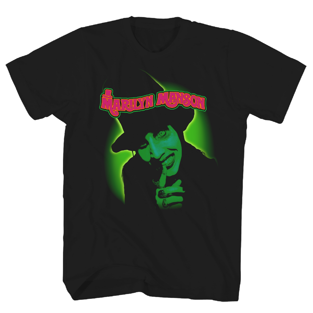 MARILYN MANSON SMELLS LIKE CHILDREN BLACK T-SHIRT