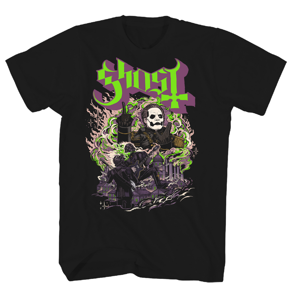 GHOST FOG BLACK T-SHIRT