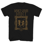 DANCE GAVIN DANCE FRAME BLACK T-SHIRT