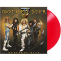 TWISTED SISTER 'GREATEST HITS -TEAR IT LOOSE' 2LP (Translucent Red Vinyl)