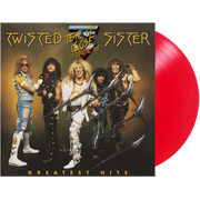 TWISTED SISTER 'GREATEST HITS -TEAR IT LOOSE' 2LP (Translucent Red Vinyl)