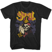 GHOST "PAPA EMERITUS PRAYER" T-SHIRT