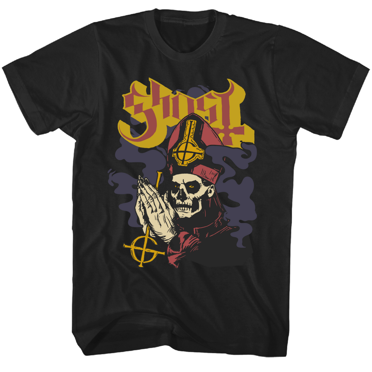 GHOST "PAPA EMERITUS PRAYER" T-SHIRT