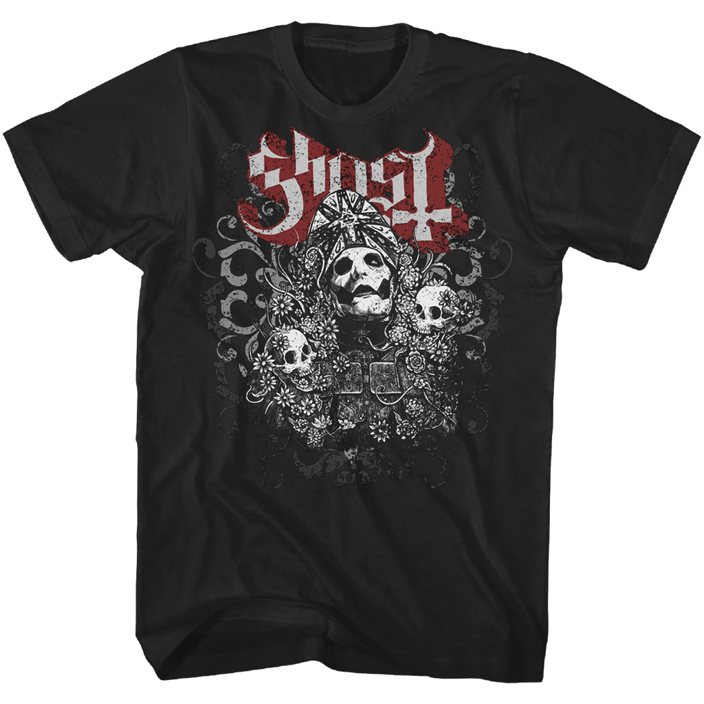 GHOST PAPA FACES T-SHIRT